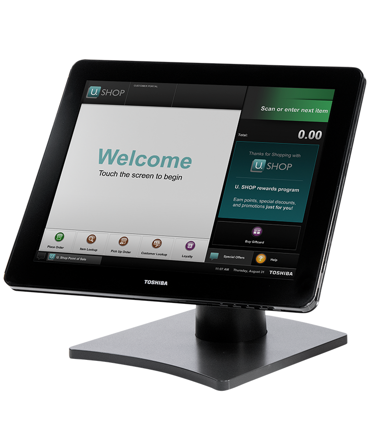[6149-B0N] TCx Display B0N - 15 Monitor Non Touch - Black