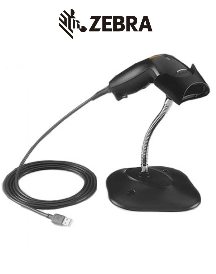 [LS1203-7AZU0100SR] KIT:LS1203, BLACK, USB KIT WITH STAND